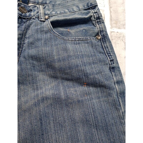 F.U.S.A.I Western Men's Jeans Size 32x30 Boot Cut Denim Medium Wash - Picture 2 of 13